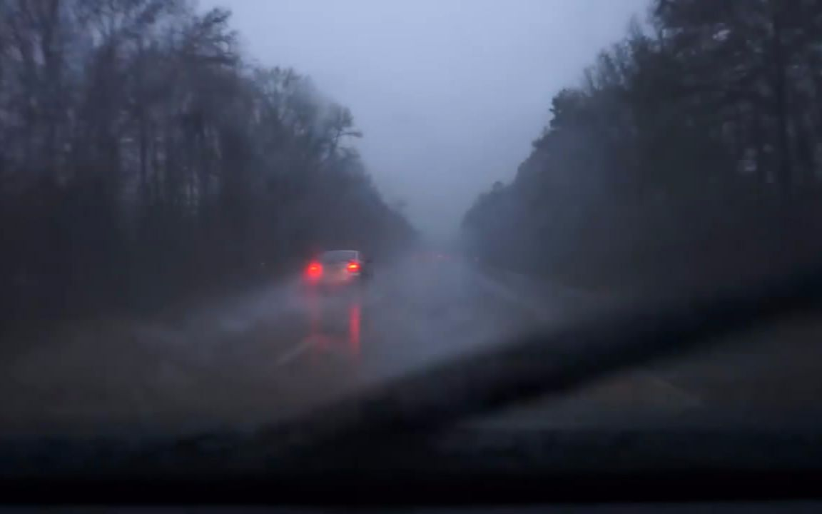 Rain On A Car Roof - 1 Hour - ASMR